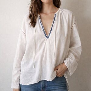 Zadig & Voltaire Tanya Cotton Embroidered Shirt